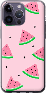 Чехол Розовый арбуз для iPhone 14 Pro Max