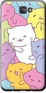 Чехол Котики для Samsung Galaxy J7 Prime