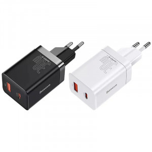 СЗУ Baseus Super Si Pro Quick Charger 30W (1USB-A/1C) (CCSUPP-E)