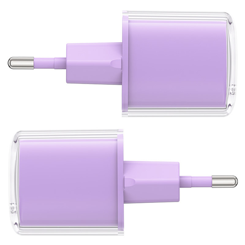 СЗУ Acefast A53 Sparkling series PD30W GaN (USB-C) (Alfalfa purple) в магазине vchehle.ua