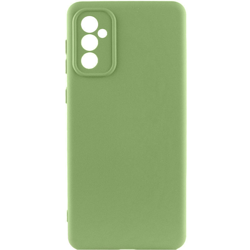 Чохол TPU GETMAN Liquid Silk Full Camera на Samsung Galaxy A55 (Зелений / Pistachio)