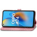 Фото Кожаный чехол (книжка) Art Case с визитницей для Oppo A74 4G (Розовый) в магазине vchehle.ua