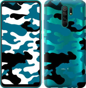 

Чехол Камуфляж прозрачный фон для Xiaomi Redmi 9 934468