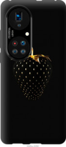 Чохол Чорна полуниця на Huawei P50