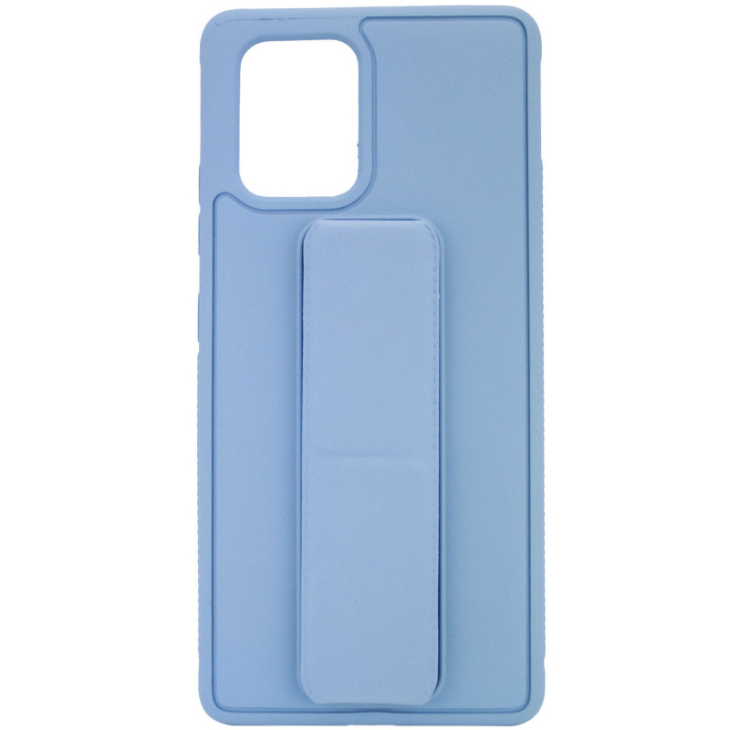 

Силиконовый чехол Hand holder для Samsung Galaxy S10 Lite (Light blue) 1091201