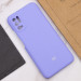 Чехол Silicone Cover Full Camera (AAA) для Xiaomi Redmi Note 10 5G / Poco M3 Pro (Сиреневый / Elegant Purple) в магазине vchehle.ua