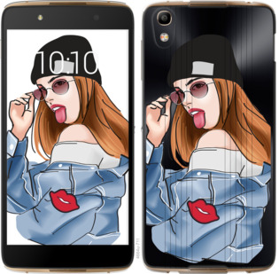 

Чохол Дівчина v3 на Alcatel idol 4 843322