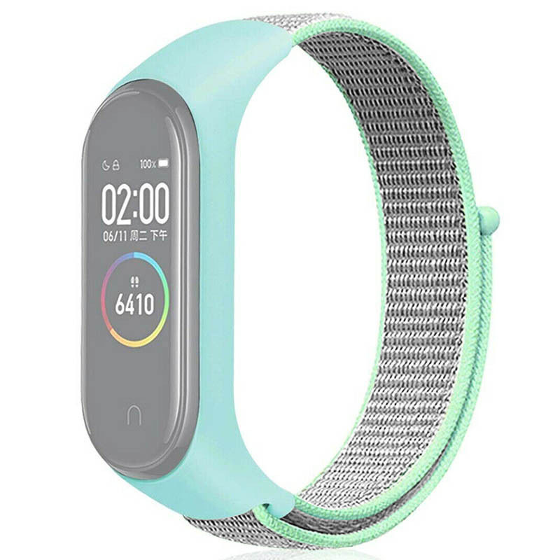 

Ремінець Nylon для Xiaomi Mi Band 3/4/5/6 (Бірюзовий) 1064792
