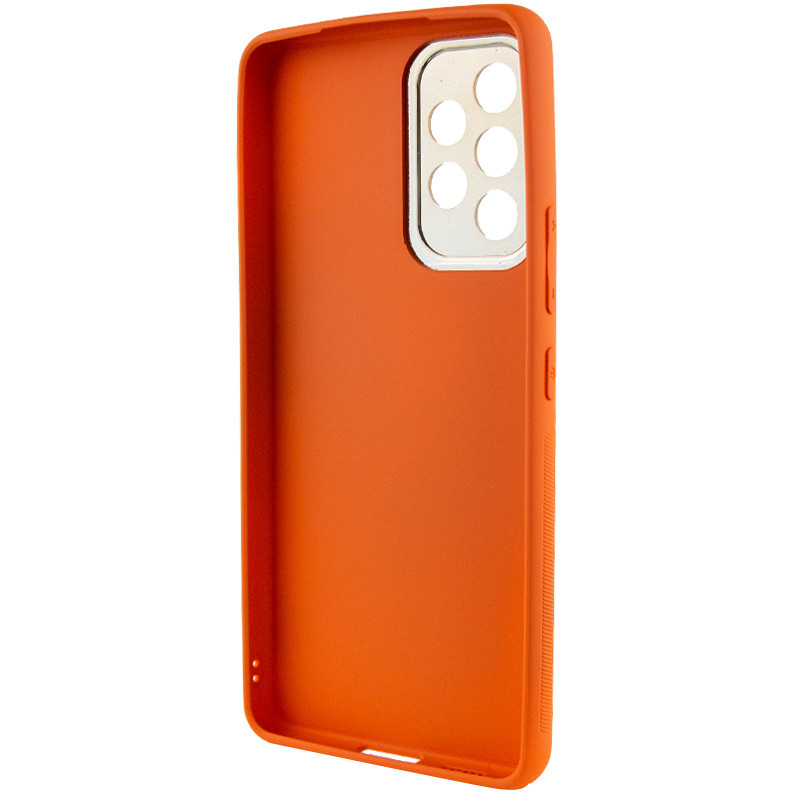 Фото Кожаный чехол Xshield для Samsung Galaxy A53 5G (Оранжевый / Apricot) в магазине vchehle.ua