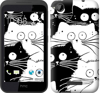 

Чехол Коты v2 для HTC Desire 320 285278