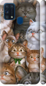 Чехол коты для Samsung Galaxy M31 M315F