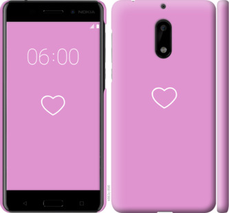 

Чехол Сердце 2 для Nokia 6 912573