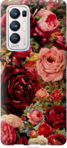 Чехол Цветущие розы для Oppo Reno5 Pro Plus
