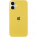 Чехол Silicone Case Full Protective (AA) для Apple iPhone 16 Plus (6.7") (Желтый / Yellow)