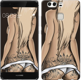 

Чохол Дівчина з татуюванням на Huawei P9 Plus 644415