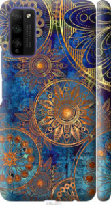 Чехол Золотой узор для Huawei Honor 30 Lite