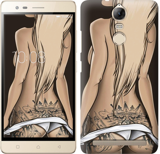 

Чехол Девушка с татуировкой для Lenovo Vibe K5 Note A7020a40 644254