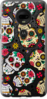 

Чехол Черепа для Motorola Moto G7 Plus 1441333