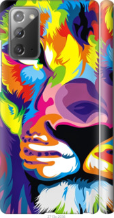 

Чохол Різнобарвний лев на Samsung Galaxy Note 20 1060285