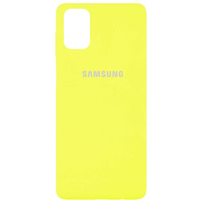 

Чохол Silicone Cover Full Protective (AA) на Samsung Galaxy M51 (Жовтий / Lemon) 937369
