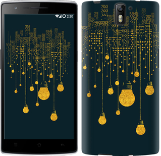 

Чехол Иллюстрация ночного города для OnePlus 1 592564