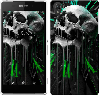 

Чехол Череп-часы для Sony Xperia Z2 D6502/D6503 352868