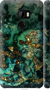 

Чехол Мрамор золото богатство для HTC One X10 1405256