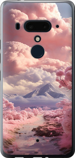 

Чехол Розовые облака для HTC U12 Plus 1645202