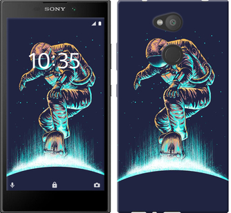 

Чохол Космонавт на скейтборді на Sony Xperia L2 H4311 651728
