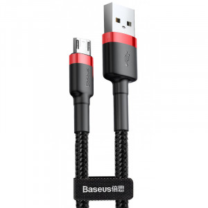 Дата кабель Baseus Cafule MicroUSB Cable 2.4A (1m) (CAMKLF-B)