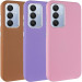 Шкіряний чохол Leather Case Metal Buttons на Samsung Galaxy S24 FE