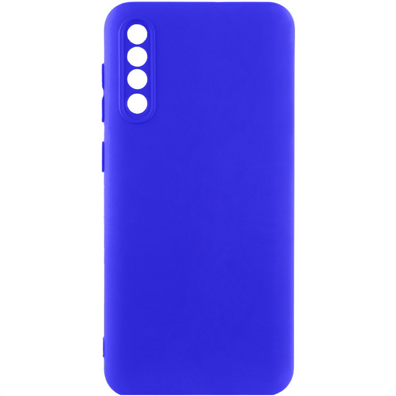 Чехол Silicone Cover Lakshmi Full Camera (AA) для Samsung Galaxy A50 (A505F) / A50s / A30s (Синий / Iris)