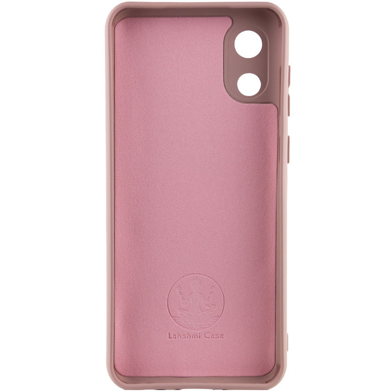 Фото Чохол Silicone Cover Lakshmi Full Camera (A) на Samsung Galaxy A03 Core (Рожевий  / Pink Sand) на vchehle.ua