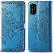 Фото Кожаный чехол (книжка) Art Case с визитницей для Samsung Galaxy A51 (Синий) на vchehle.ua
