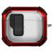 Футляр противоударный Locking Button для наушников Airpods 4 (Red)