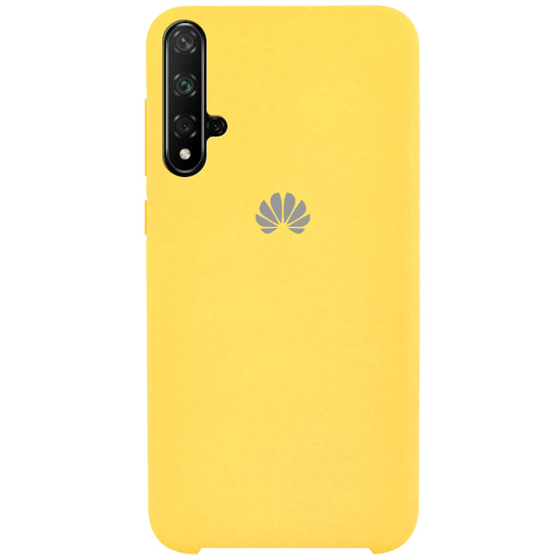 

Чехол Silicone Cover (AA) для Huawei Nova 5T (Жовтий / Yellow) 858680