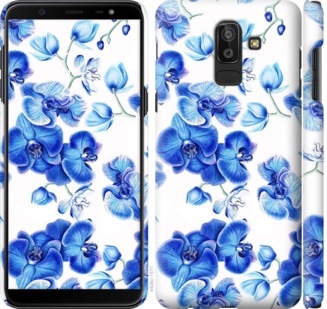 

Чехол Голубые орхидеи для Samsung Galaxy J8 2018 724919