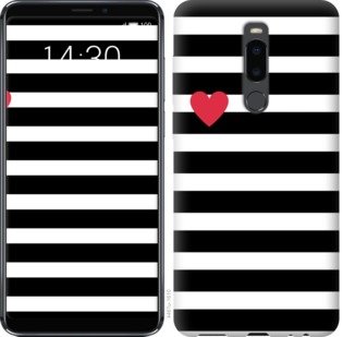 

Чохол Чорно-білі смуги на Meizu Note 8 751933