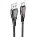 Дата кабель Hoco U133 Monte USB для Type-C (1.2m) (Black)