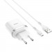 Фото СЗУ Hoco C12Q Smart QC3.0 3A (1USB-A) + кабель USB to MicroUSB (Белый) на vchehle.ua