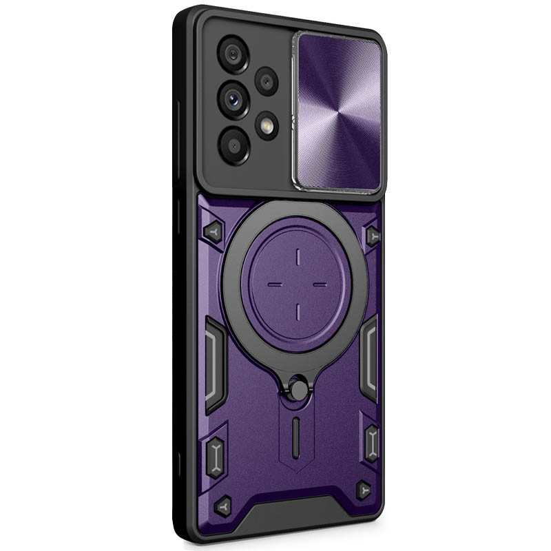 Фото Ударопрочный чехол Bracket case with Magnetic для Samsung Galaxy A53 5G (Purple) в магазине vchehle.ua