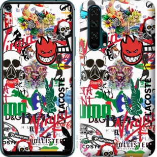 

Чехол Many different logos для Huawei Honor 20 Pro 741113