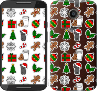 

Чехол Новогодний 16 для Motorola Moto X2 819315
