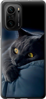 Чехол Дымчатый кот для Xiaomi Poco F3