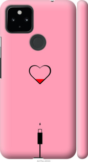 

Чохол Підзарядка сердца1 на Google Pixel 4A 5G 1428938