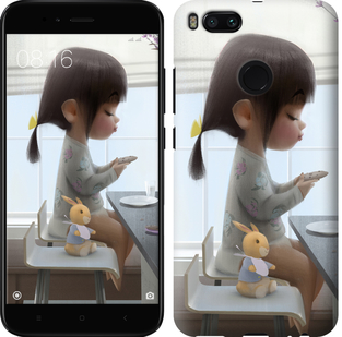 

Чехол Милая девочка с зайчиком для Xiaomi Mi 5X 636683