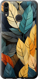 

Чохол Кольорове листя на Huawei Honor 8C 1629930