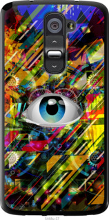 

Чехол Абстрактный глаз для LG G2 1443316