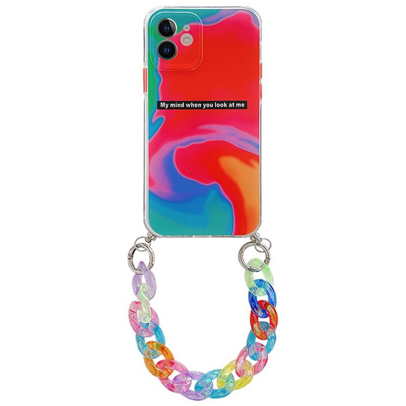 

TPU+PC чехол Colorific с подвесной цепью для Apple iPhone 11 (6.1") (Blur) 1186708