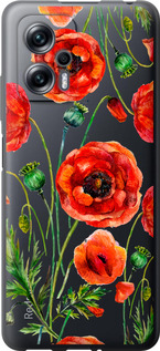 

Чохол Намальовані маки для Xiaomi Redmi Note 11T Pro 1633776